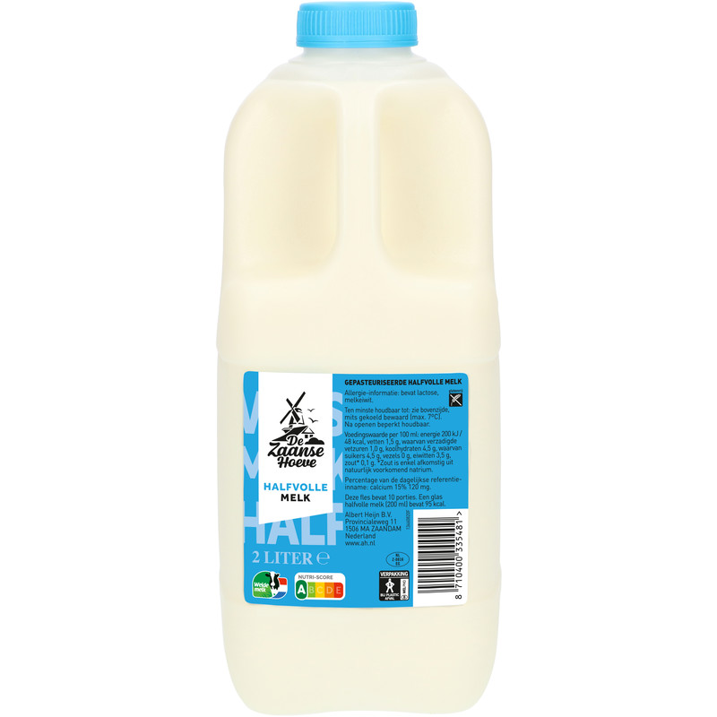 The Zaanse Hoeve Semi-skimmed Milk