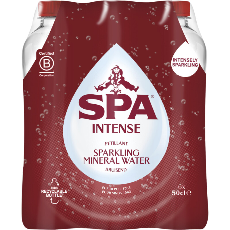 Spa Intense Sparkling Mineral Water