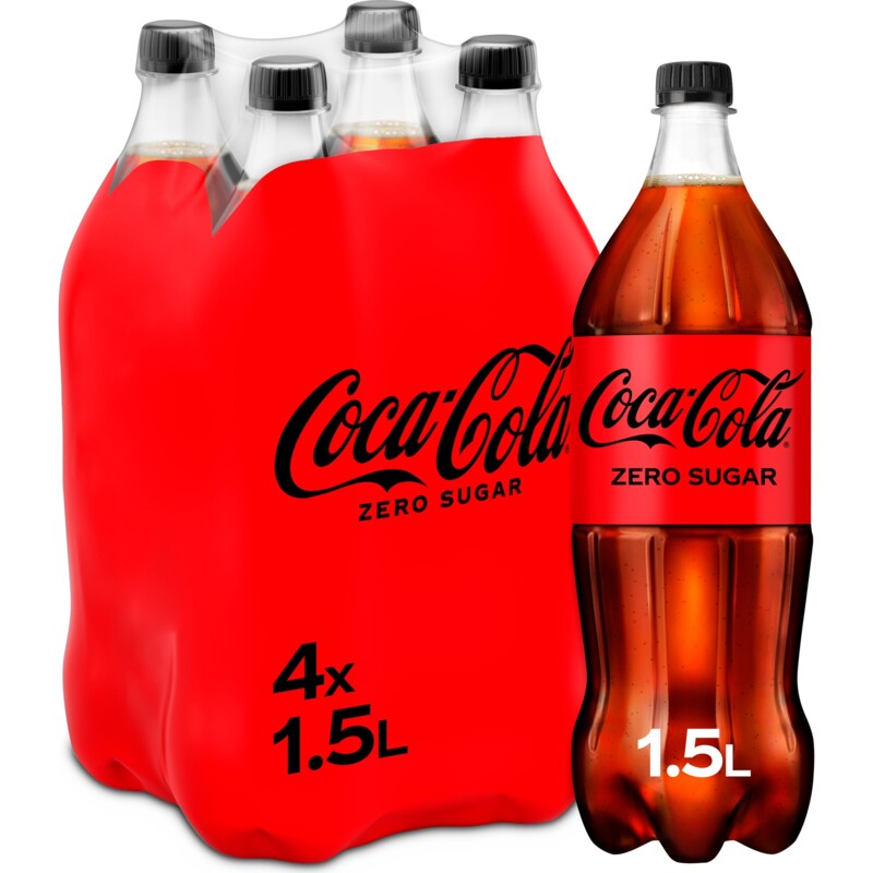 Coca-Cola Zero sugar 4-pack